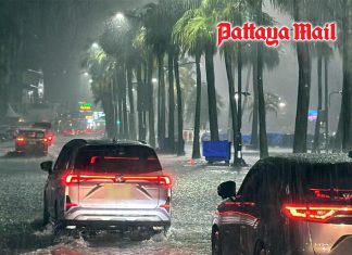 Pattaya faces its worst nightmare as torrential rain keeps coming