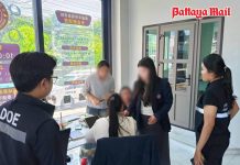 Chinese national arrested for illegal work at Pattaya language school