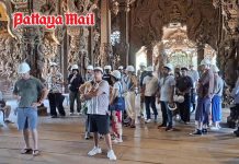 US Sailors fan out across Pattaya, spend big at Sanctuary of Truth