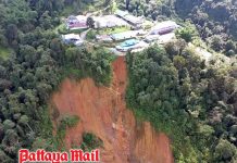 Nan mountain collapse expands beyond 100 metres, threatens school buildings