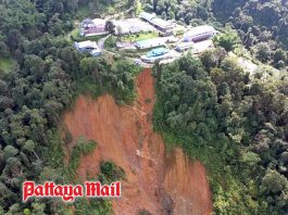 Nan mountain collapse expands beyond 100 metres, threatens school buildings