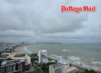 Not over yet for Pattaya with heavy rain forecast through September 27