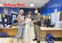 Don Mueang Tourist Police track lost Nok Air AirPods to garbage bag