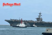 Laem Chabang demonstrates capacity to handle US aircraft carrier