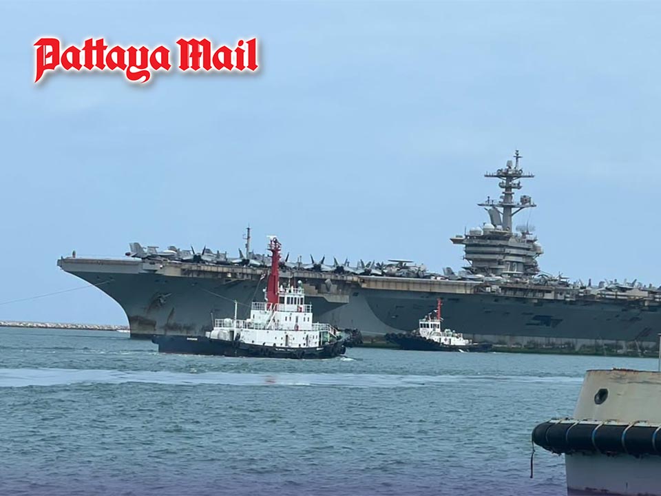 Laem Chabang demonstrates capacity to handle US aircraft carrier