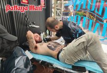 US sailors put their stories on skin at Pattaya tattoo shops