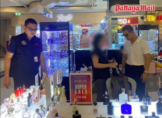 Raid on Pattaya mall uncovers counterfeit perfume network linked to Malaysian financier