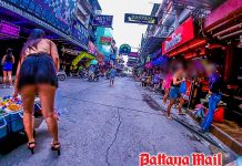 Young and older Pattaya bar workers look to regular tourists after US sailors leave