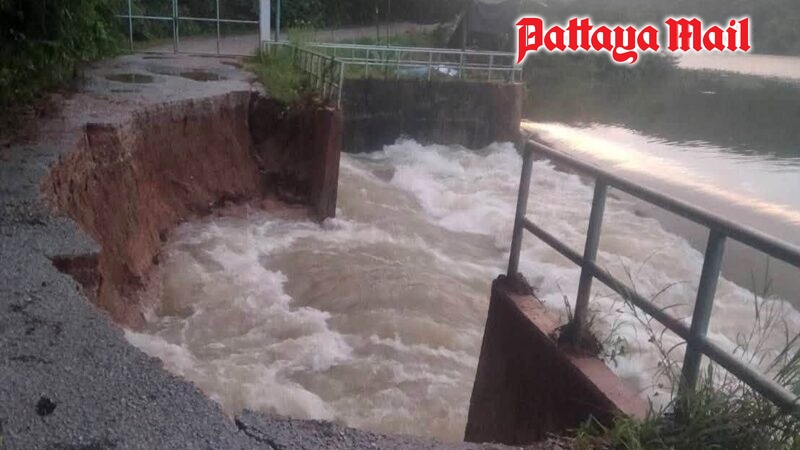 Rayong reservoir emergency raises flood concerns after evacuation warning