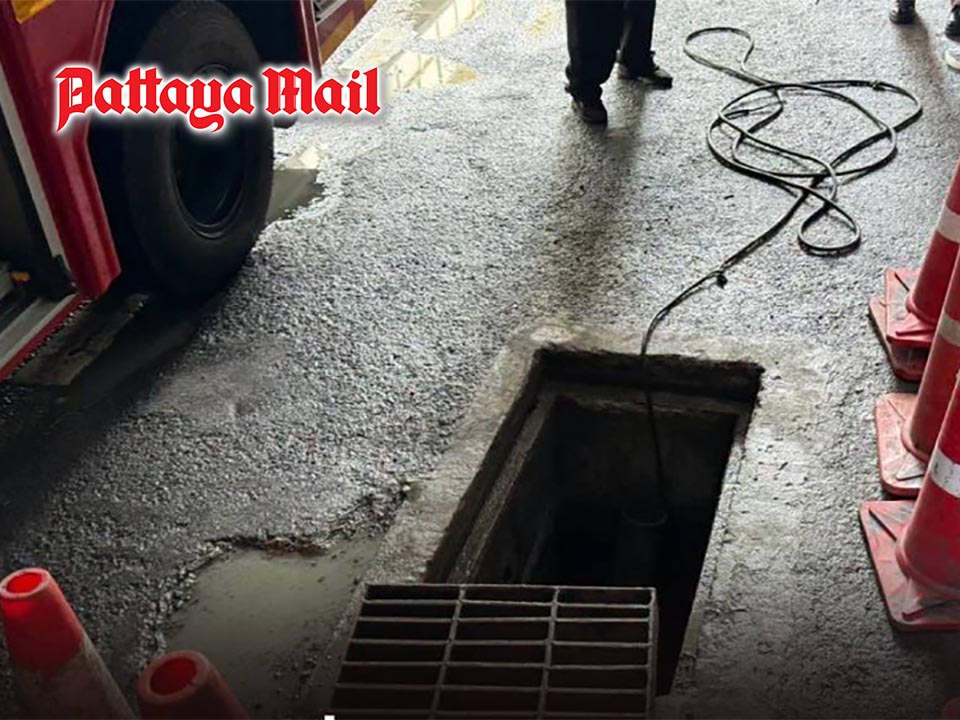 Contract worker found dead after falling into drain beneath Bangkok BTS station