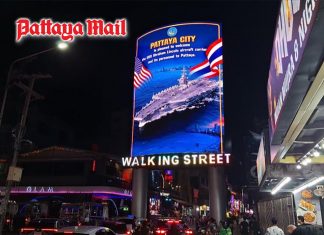 USS Abraham Lincoln sailors set to take over Pattaya’s Walking Street