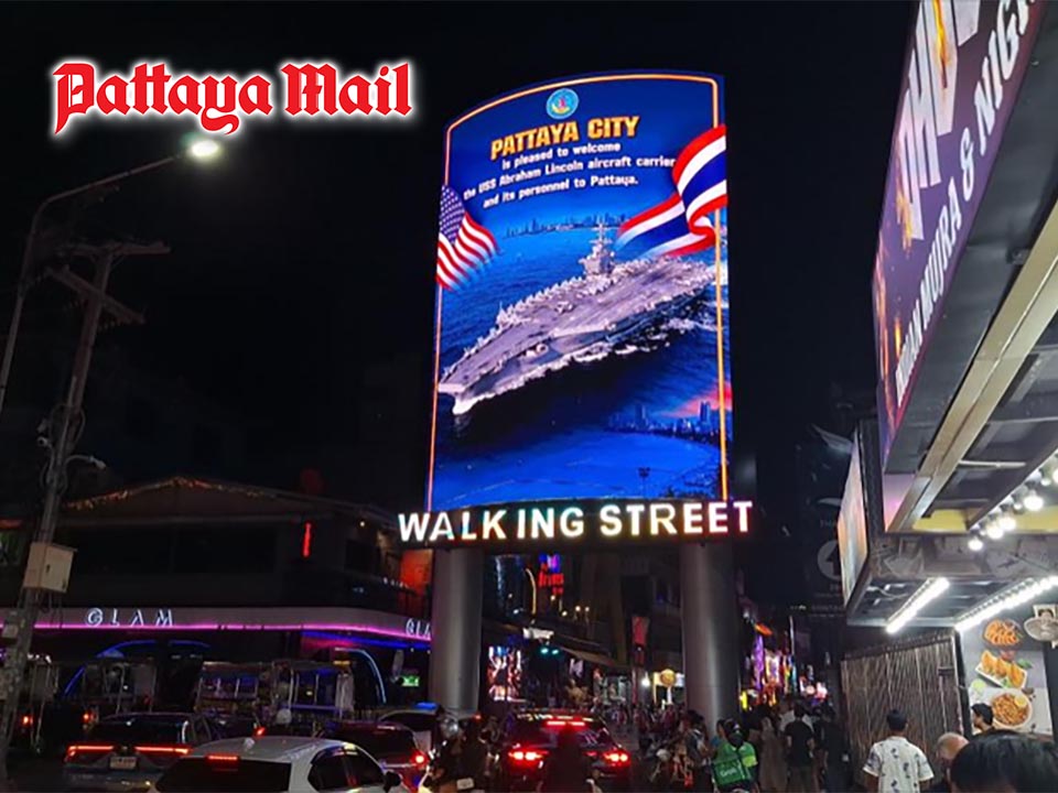 USS Abraham Lincoln sailors set to take over Pattaya’s Walking Street