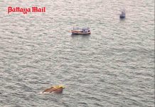 Fishing boat sinks off Sattahip, five missing after 16 rescued