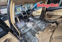 Pattaya dries out after floods, from soaked homes to stripped-down cars