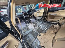 Pattaya dries out after floods, from soaked homes to stripped-down cars