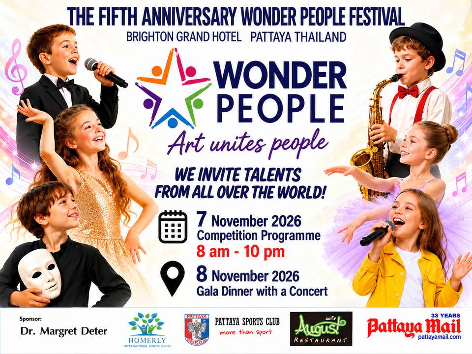 Wonder People Festival returns to Pattaya for fifth anniversary celebration