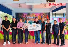 Rotary Club of Utapao International supports Ban Hin Wong School education fund