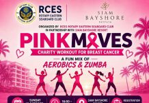 Rotary Eastern Seaboard launches Pink Moves Charity Workout for Breast Cancer