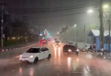 Bangkok and the East Thailand face heavy rain and flood risks through September 27
