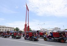 ‘SaWaDiKa’ Tuk-Tuks turn Bangkok streets into a Thai cultural showcase