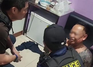 Bank robber arrested at Bangkok resort after burning getaway car