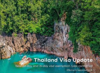 Thailand replaces 60-day visa exemption with new entry rules from Sept 15
