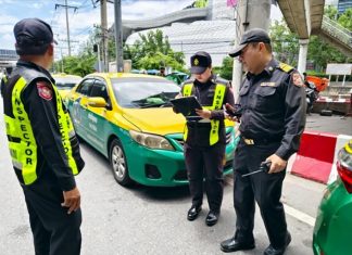 Rangsit taxi mafia faces tougher action over illegal parking and fare abuse
