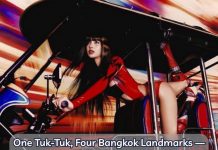 One Tuk-Tuk, Four Bangkok Landmarks — Say ‘SaWaDiKa’ Like LISA
