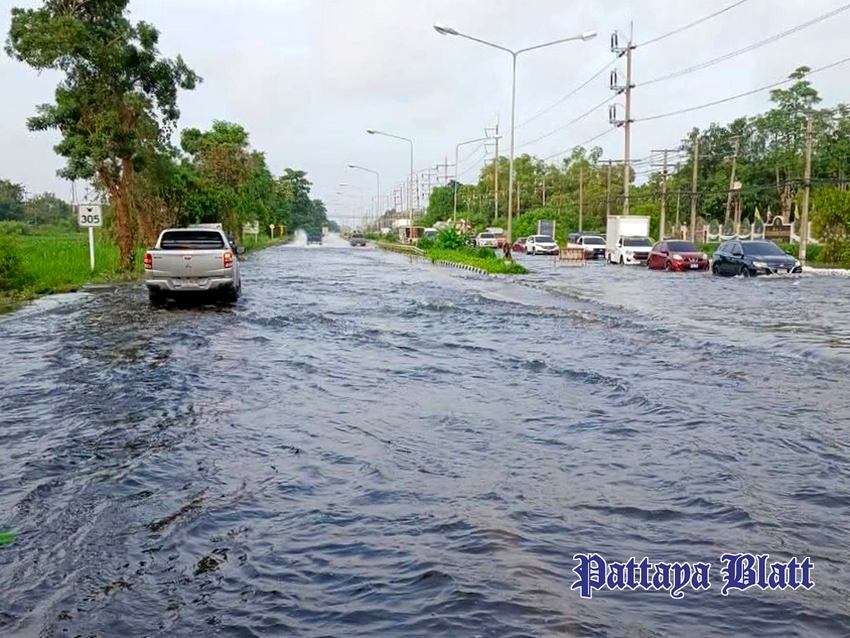 Thailand erwartet vom 10. bis 13. Oktober Starkregen – Hochwassergefahr im Osten bleibt
