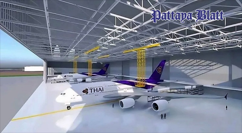 Thai Airways unterzeichnet 50-jährigen Pachtvertrag für Wartungszentrum in U-Tapao