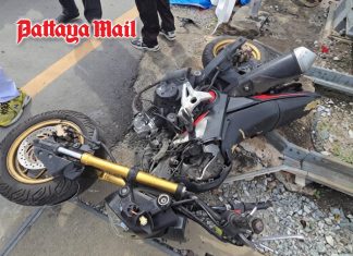 Man, 30, killed by passenger train near Pattaya railway station