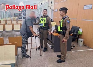 Pattaya Tourist Police assist elderly German visitor with hospital transfer
