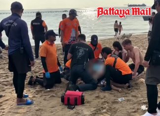 Five-year-old girl rushed to hospital after drowning incident at Jomtien Beach