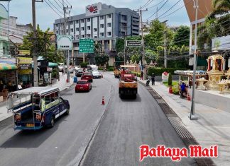 Getting up Pratumnak Hill easier and safer with Pattaya’s new roads, footpaths and lighting