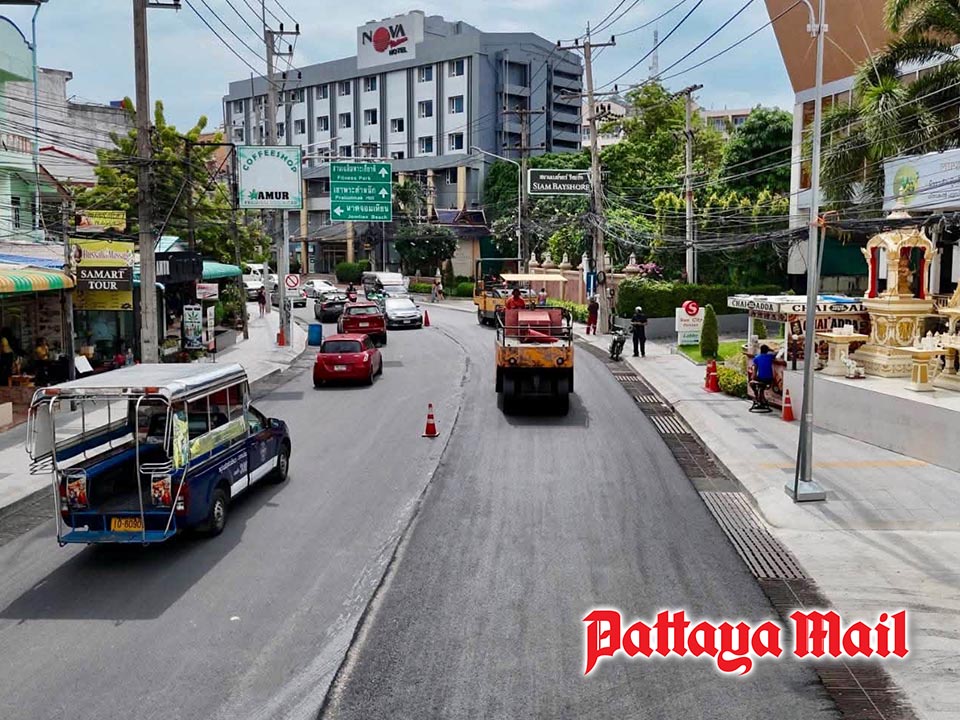 Getting up Pratumnak Hill easier and safer with Pattaya’s new roads, footpaths and lighting