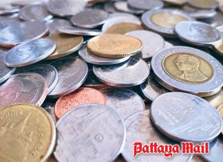 Thai baht nears 34 per dollar amid oil and bond market swings