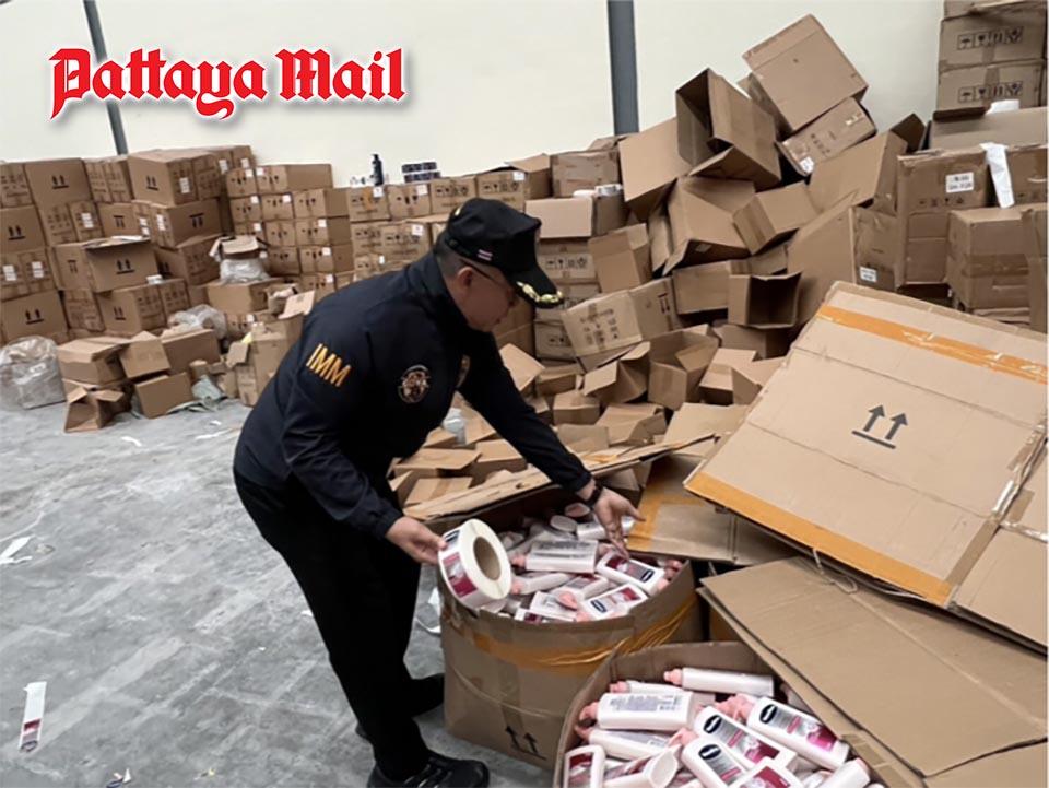 Thailand raids warehouses behind cheap counterfeit cosmetics sold online