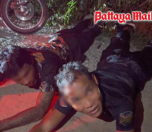 Alangkarn Theatre owner sets trap for suspected cable thieves in Na Jomtien
