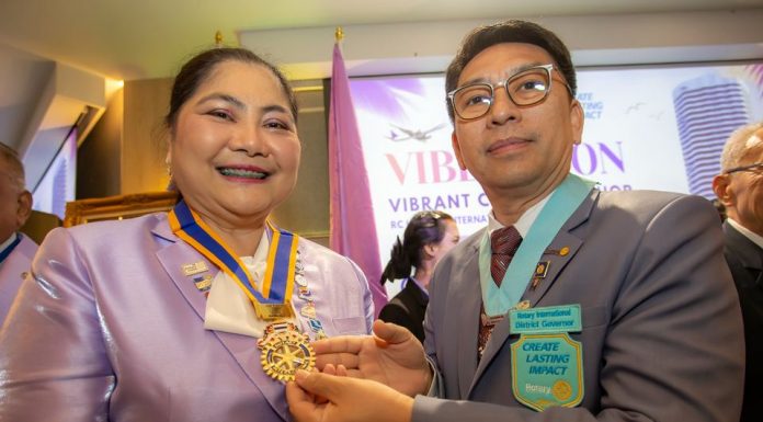 A Night of Honour celebrates Rotary leadership, service and fellowship in Pattaya