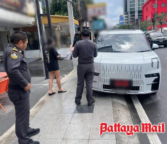 Pattaya fights to reclaim pavements from vehicles invading pedestrian space