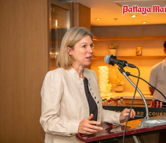 British ambassador Nicola Pollitt builds community ties at Pattaya consular reception