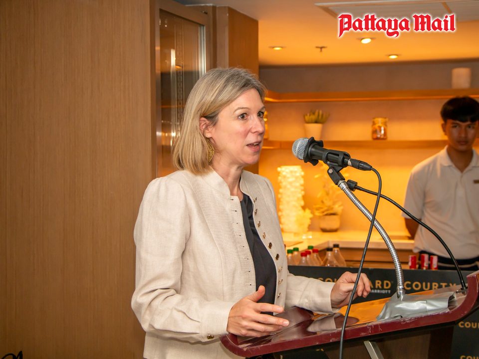 British ambassador Nicola Pollitt builds community ties at Pattaya consular reception