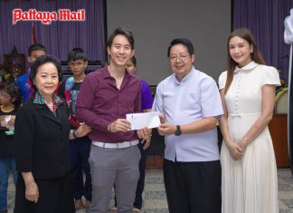 Royal Cliff continues annual giving at Pattaya School for the Blind