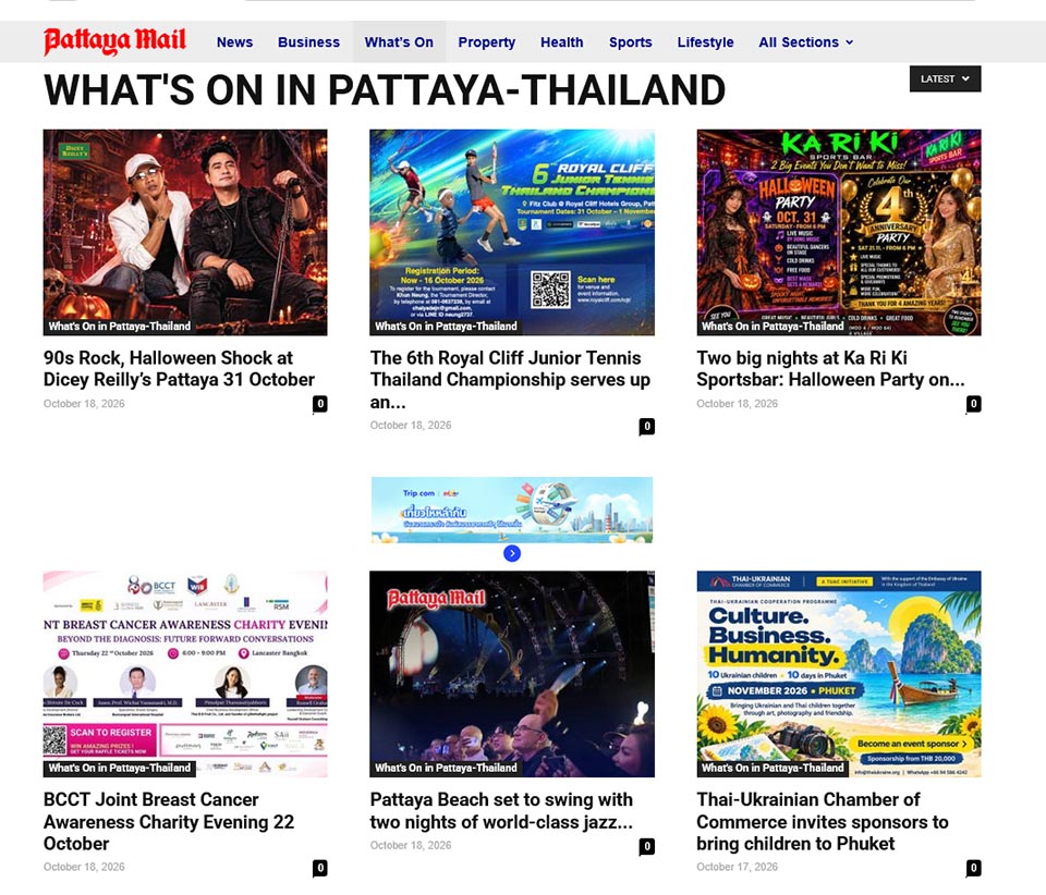 Pattaya Mail offers businesses a big festive-season opportunity for just 5,000 baht