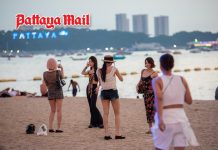 Pattaya packs beaches and hotels with international and Thai holiday crowds