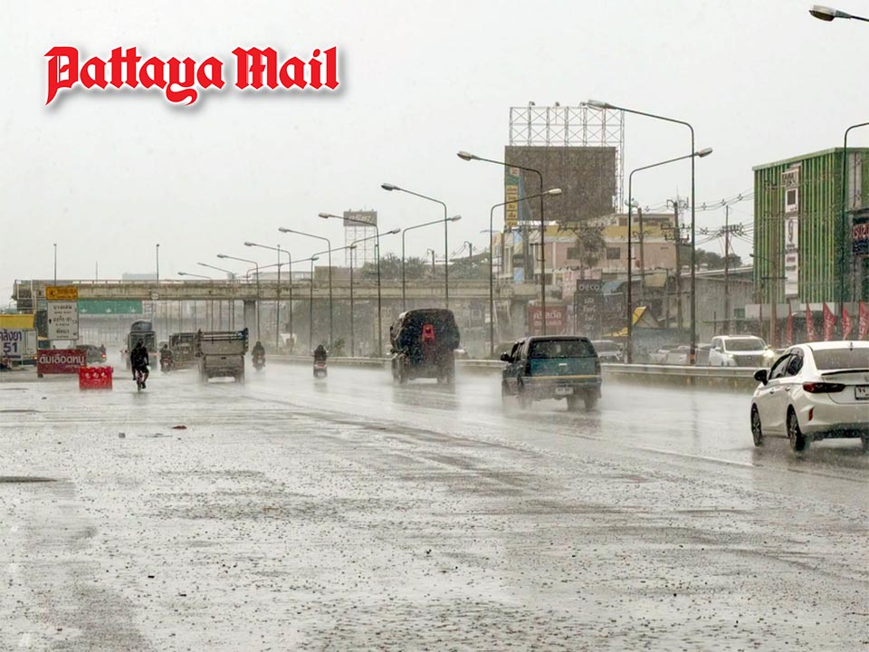 Pattaya and eastern Thailand face wet roads near rainy season’s end