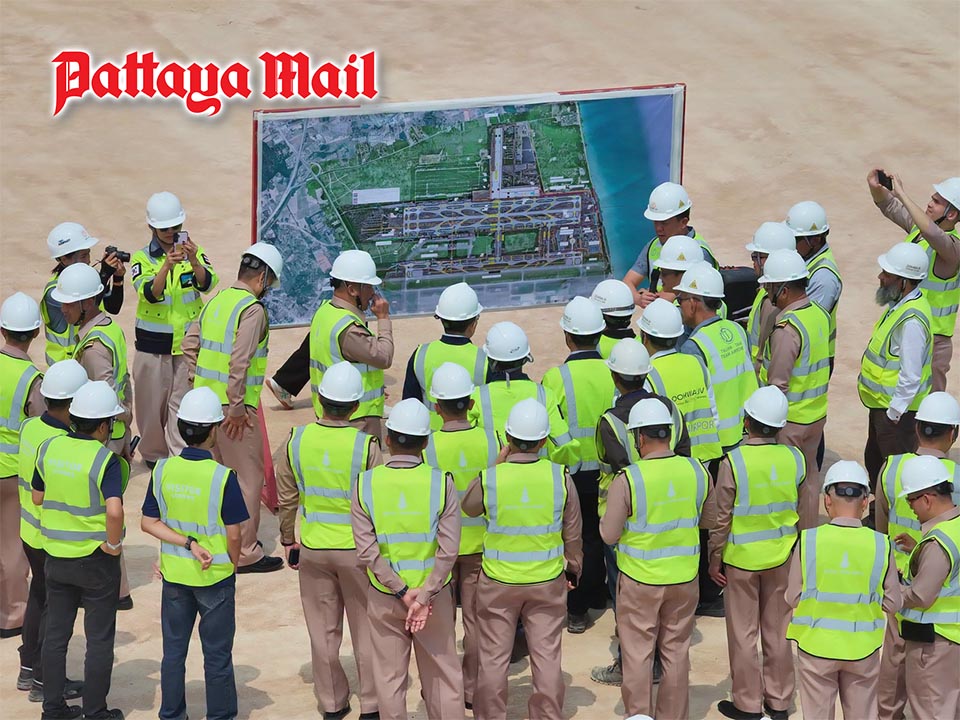U-Tapao Airport’s second runway passes 30% completion