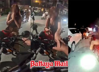 Chiang Mai police face questions over leniency toward big-bike rider without helmet