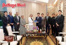 Pattaya Mayor welcomes UK ambassador for talks on tourist safety