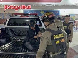 Pattaya woman lures suspected thief into beer session before police arrest